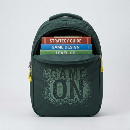Premium Pine Green School & College Backpack – Ergonomic, Multi-Compartment Student Bag