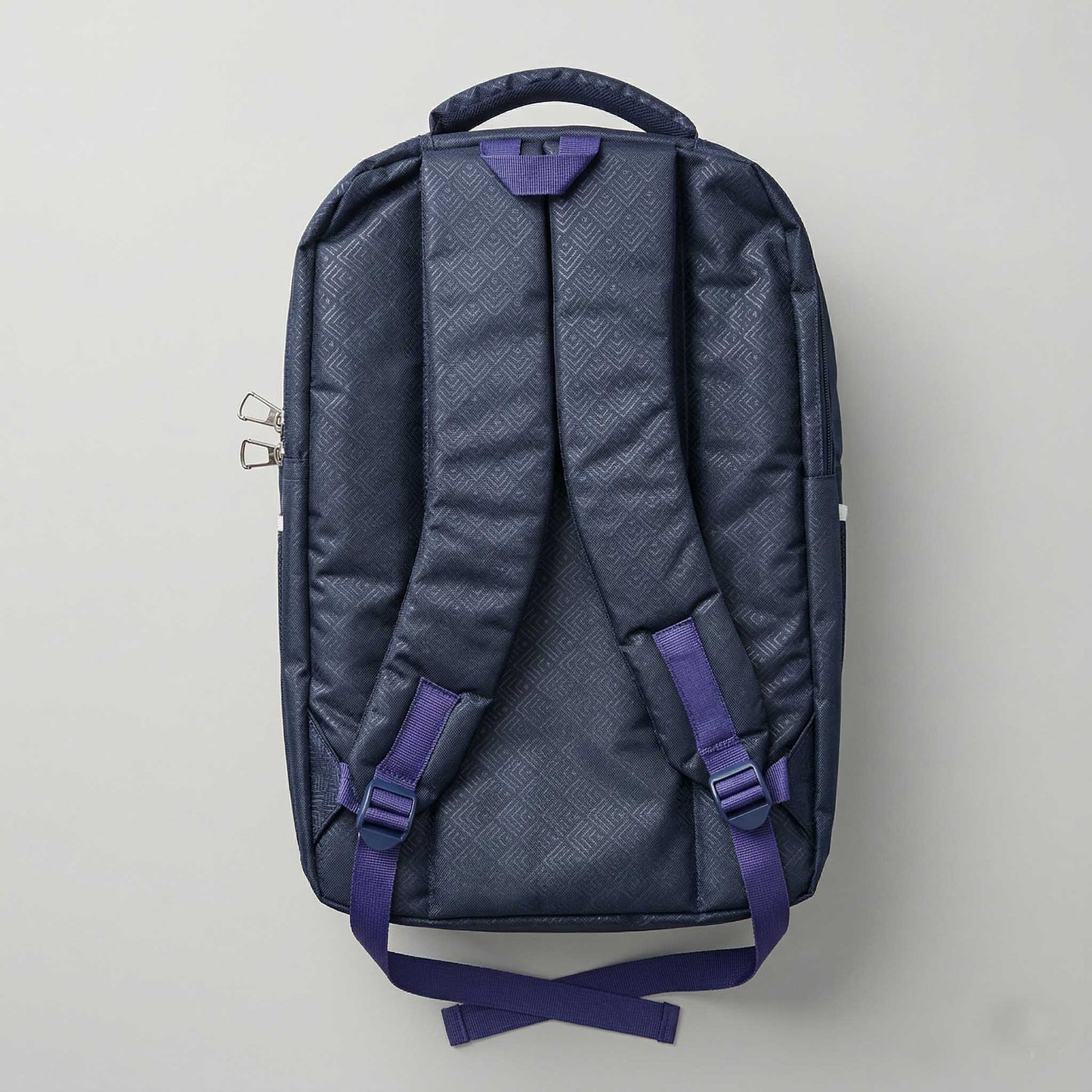 Ergonomic School Backpack – Durable Navy Blue Multi-Compartment Daypack with Truck Graphic & Notebook Organizer
