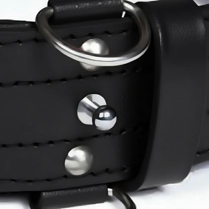 Regulation Police Cross-Strap,Dual-Point Support Belt_Black