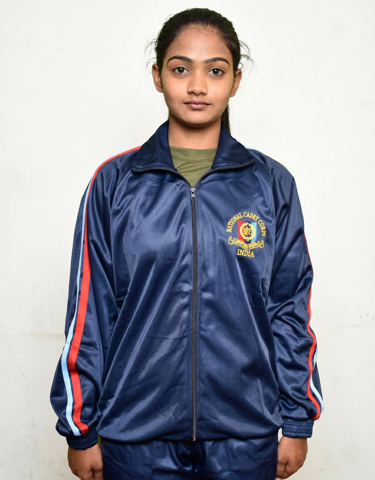 Girl's NCC Tracksuit with Lower Set for NCC Cadets navy