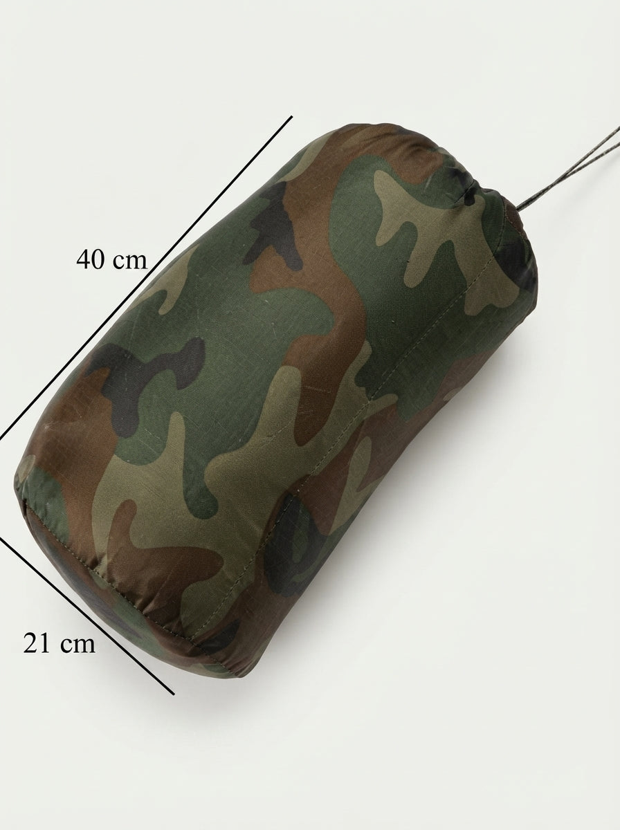 Premium Camouflage Sleeping Bag with Warm Inner Lining | Portable Outdoor Gear for Camping, Hiking & Hunting | Includes Stuff Sack