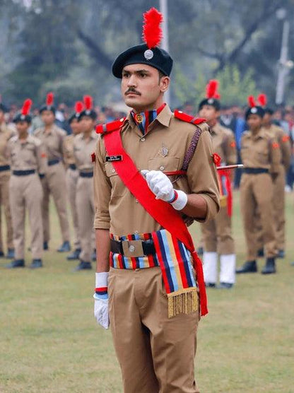 NCC Uniform (Shirt, Pant Complete Ceremonial Accessories) Set