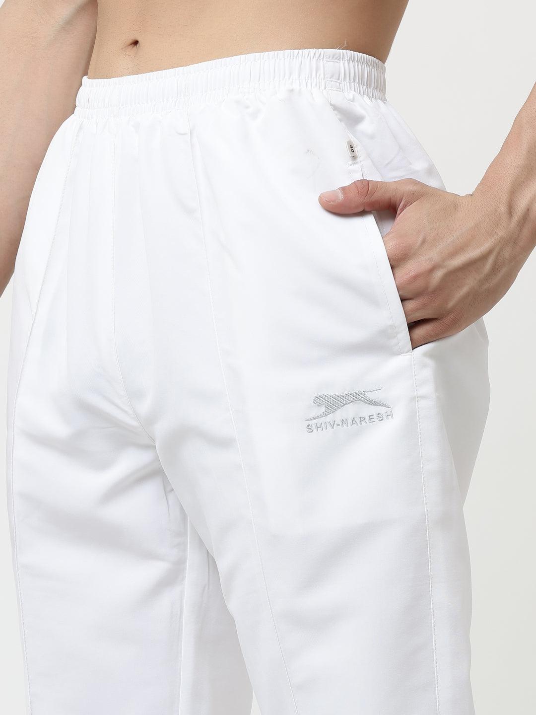 Shiv Naresh TRACKSUIT White 401A T.Z INER MESH (NET)