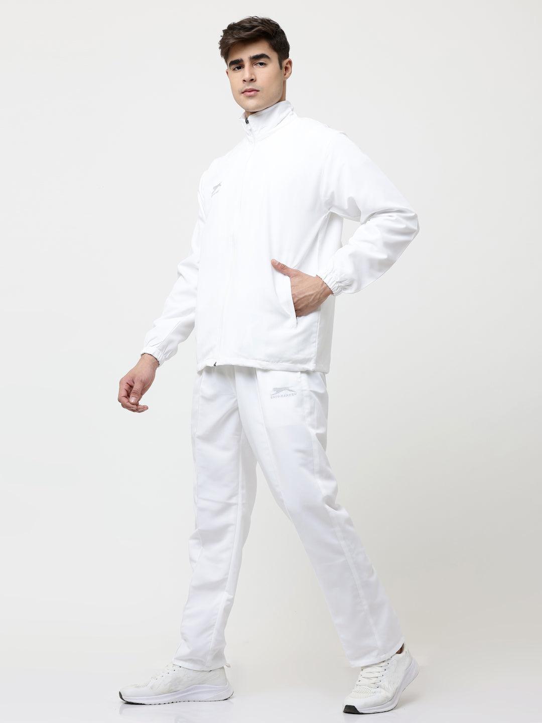 Shiv Naresh TRACKSUIT White 401A T.Z INER MESH (NET) M