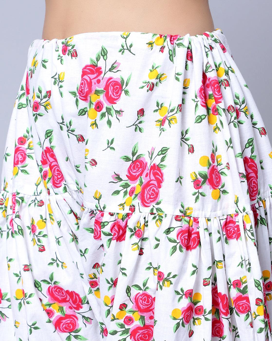 Pure Cotton Pink Printed Women Salwar