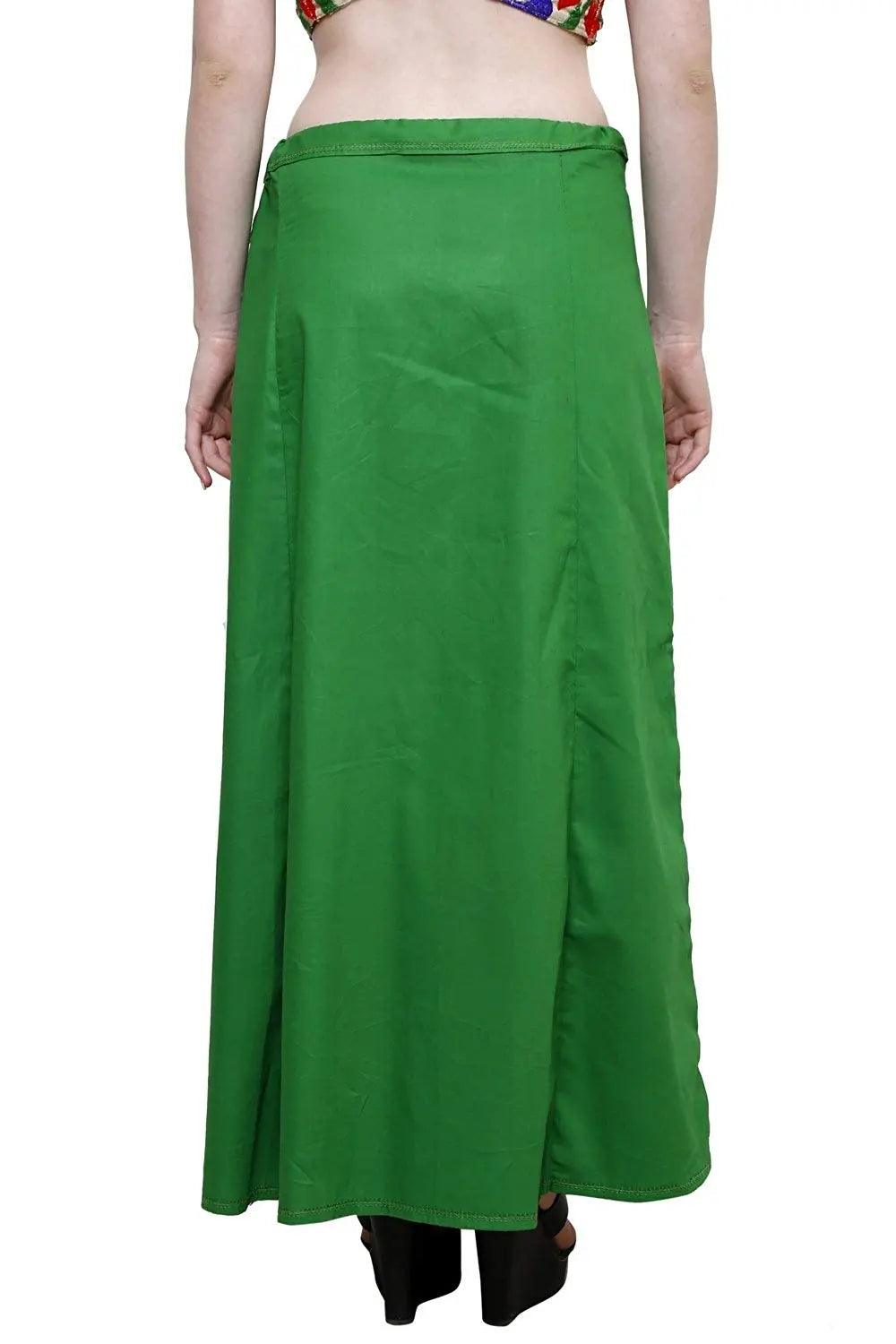 Clothing woman's Elegant Look Ethnic Wear Cotton Petticoat Multi (Pack of 5)