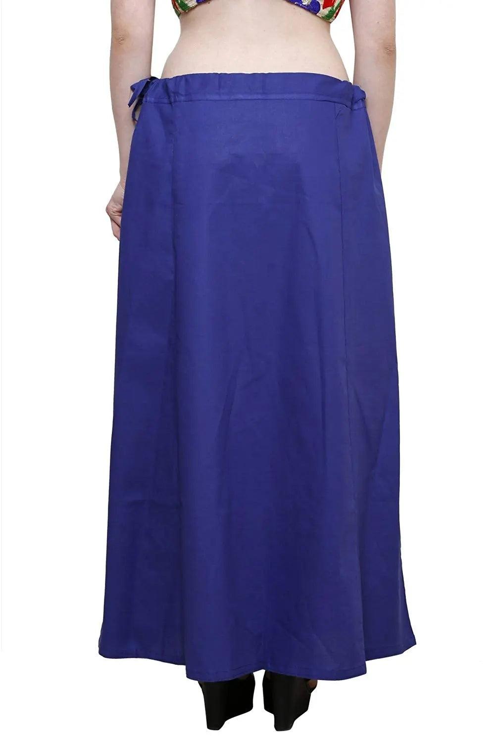 Clothing woman's Elegant Look Ethnic Wear Cotton Petticoat Multi (Pack of 5)