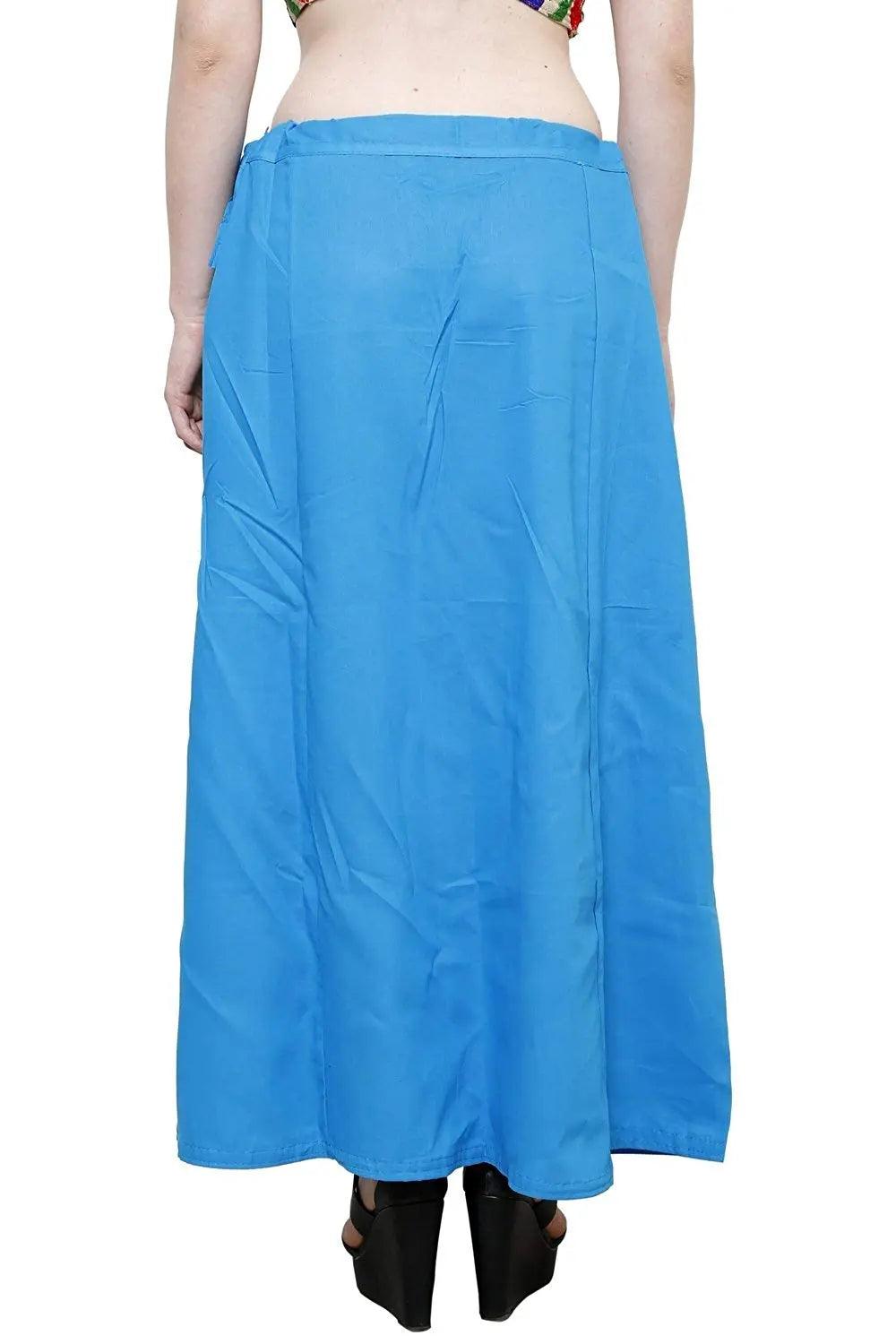 Clothing woman's Elegant Look Ethnic Wear Cotton Petticoat Multi (Pack of 5)