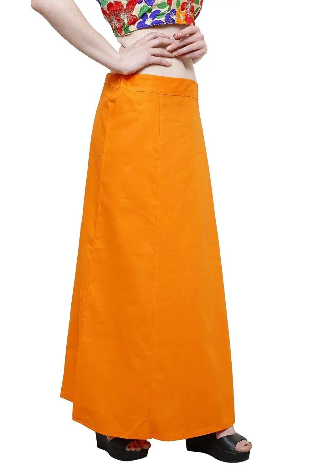 Clothing woman's Elegant Look Ethnic Wear Cotton Petticoat Multi (Pack of 5)