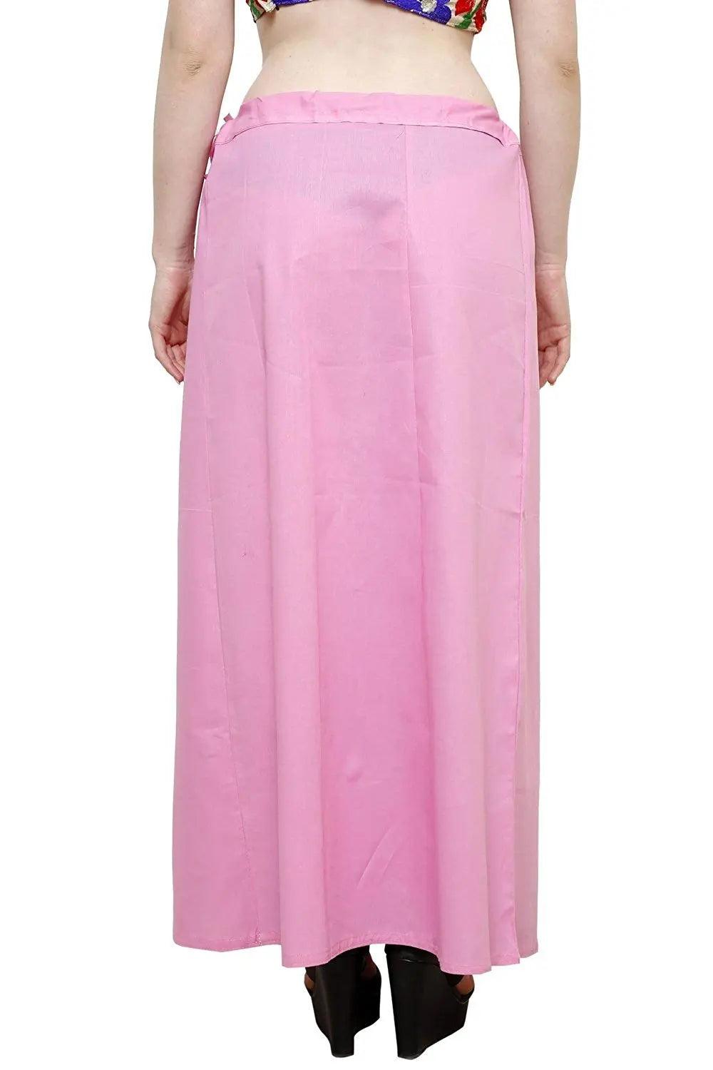 Clothing woman's Elegant Look Ethnic Wear Cotton Petticoat Multi (Pack of 5)
