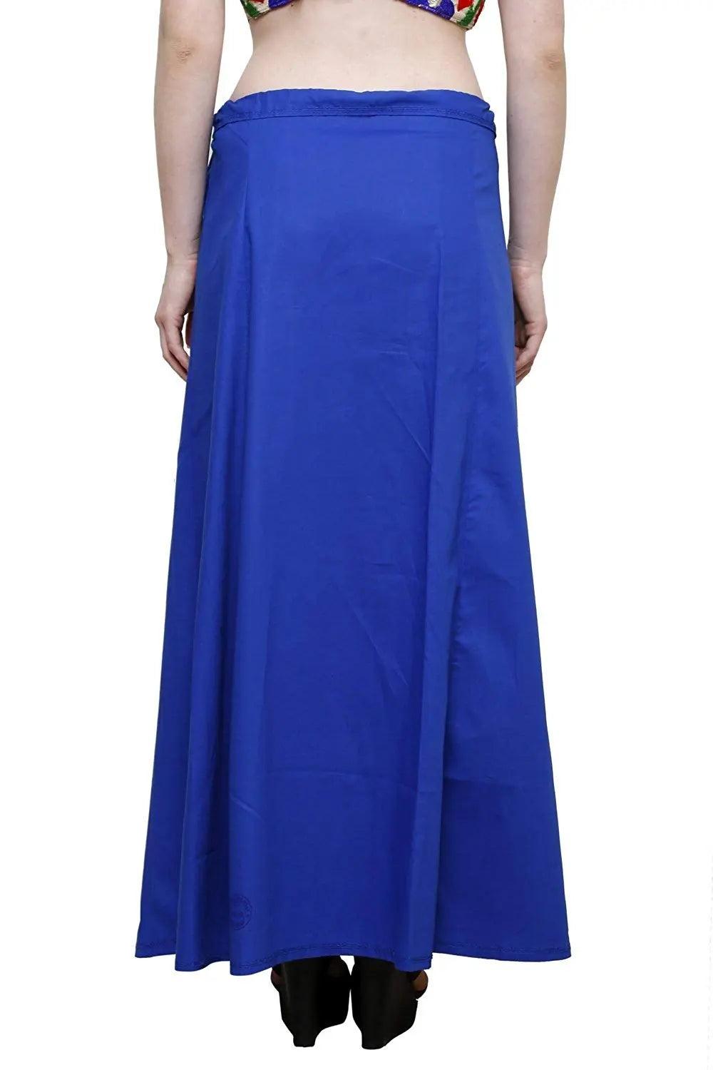 Clothing woman's Elegant Look Ethnic Wear Cotton Petticoat Multi (Pack of 5)