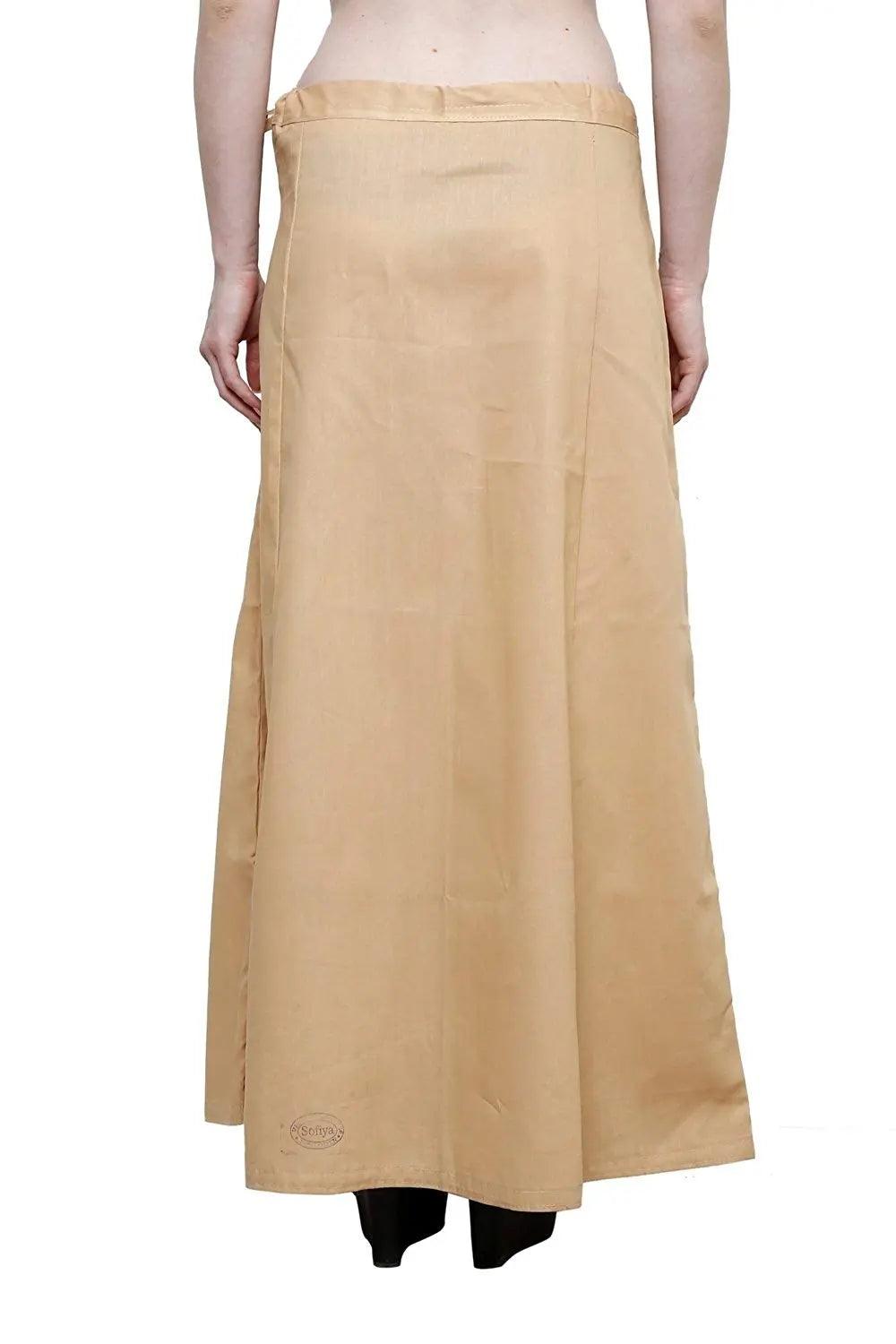 Clothing woman's Elegant Look Ethnic Wear Cotton Petticoat Multi (Pack of 5)