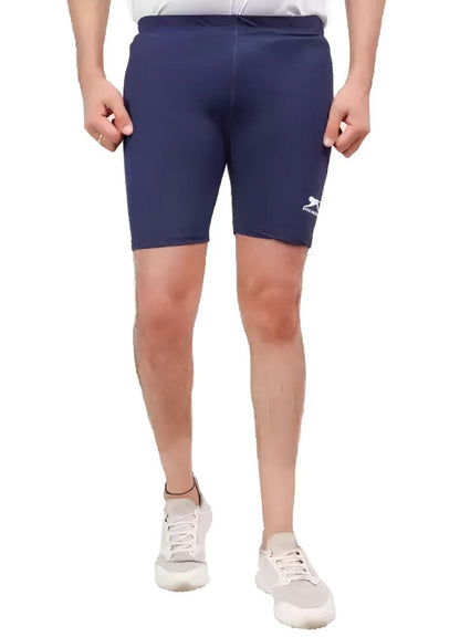 SHIV-NARESH Solid Men Blue Tights