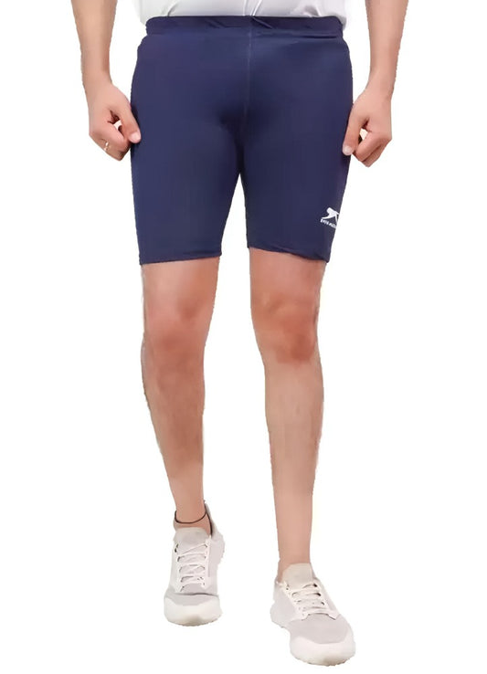 SHIV-NARESH Solid Men Blue Tights