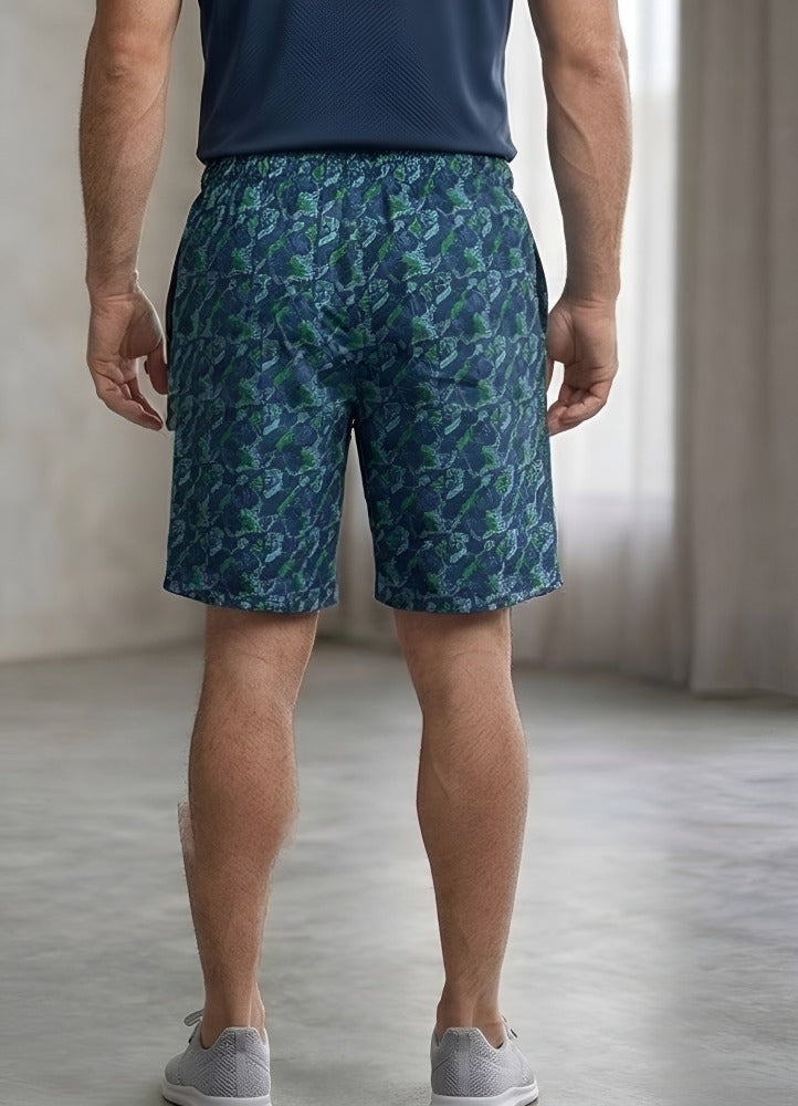 Bum Chums Men's Multicolor Printed Casual & Sports Shorts with Drawstring Waist