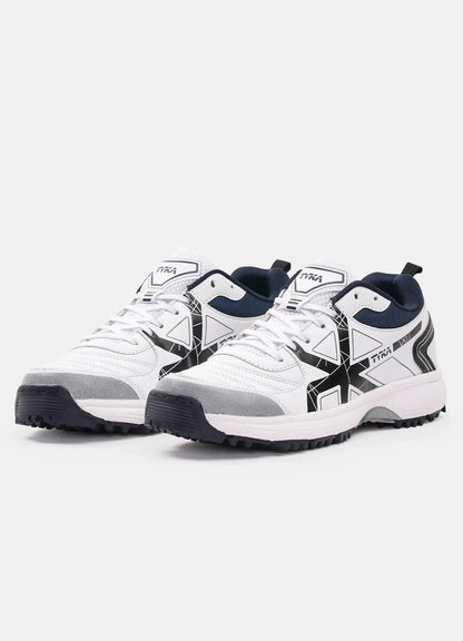 STUNNER 160 Shoe White - Navy UK 9