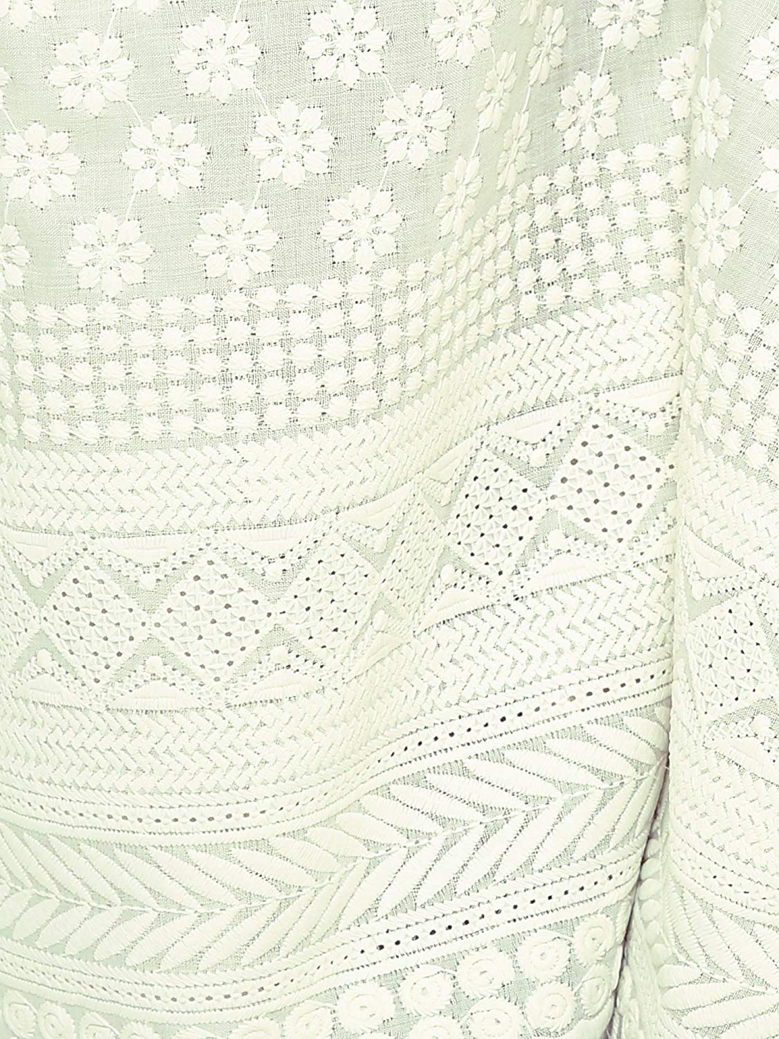 Singhania Woman's Cotton Chiken Plazzo Cream