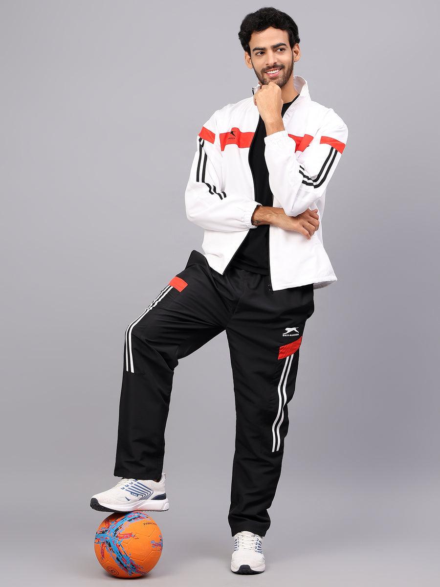 Shiv Naresh Tracksuit |White Red Black 449B White