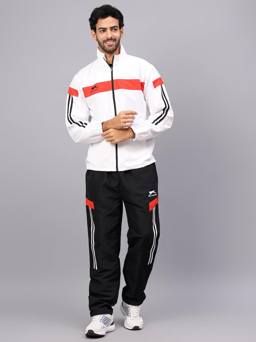 Shiv Naresh Tracksuit |White Red Black 449B White
