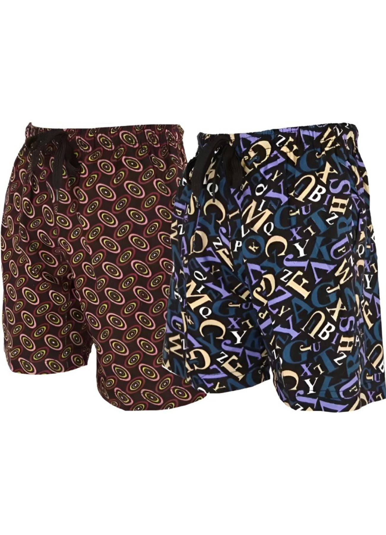 Bumchums Printed Men Multicolor Bermuda Shorts Pack Of 2