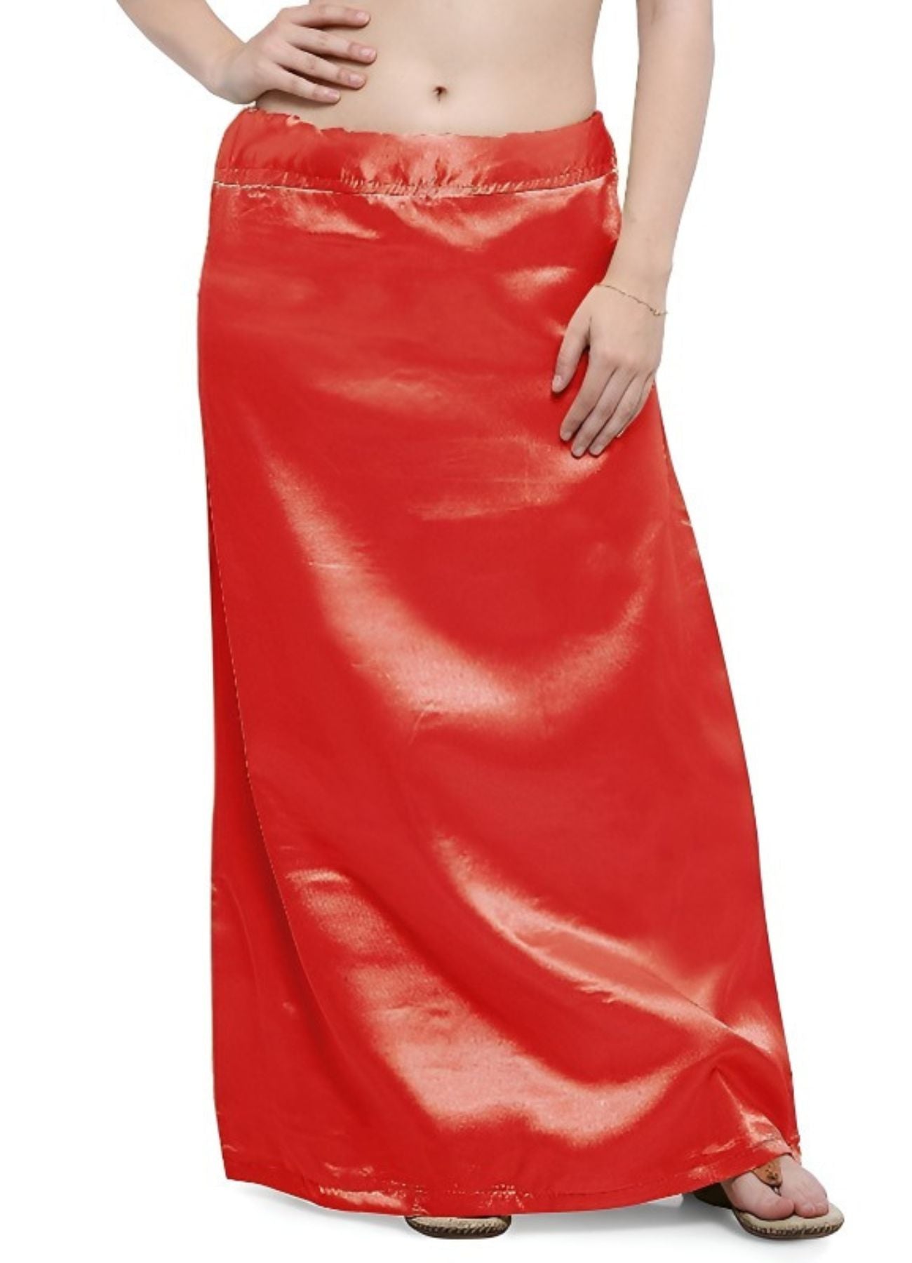 Woman's Satin Red Petticoat
