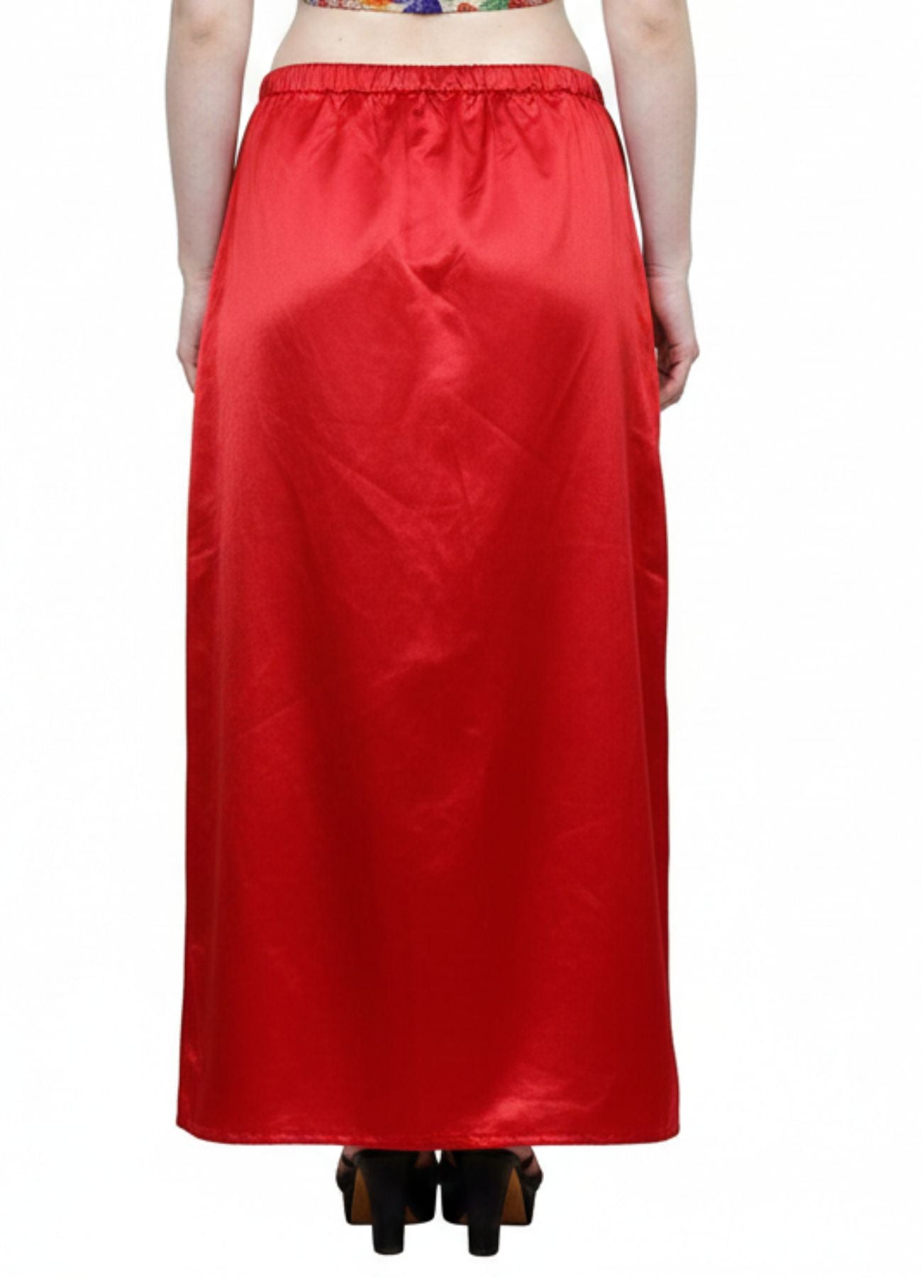 Woman's Satin Red Petticoat