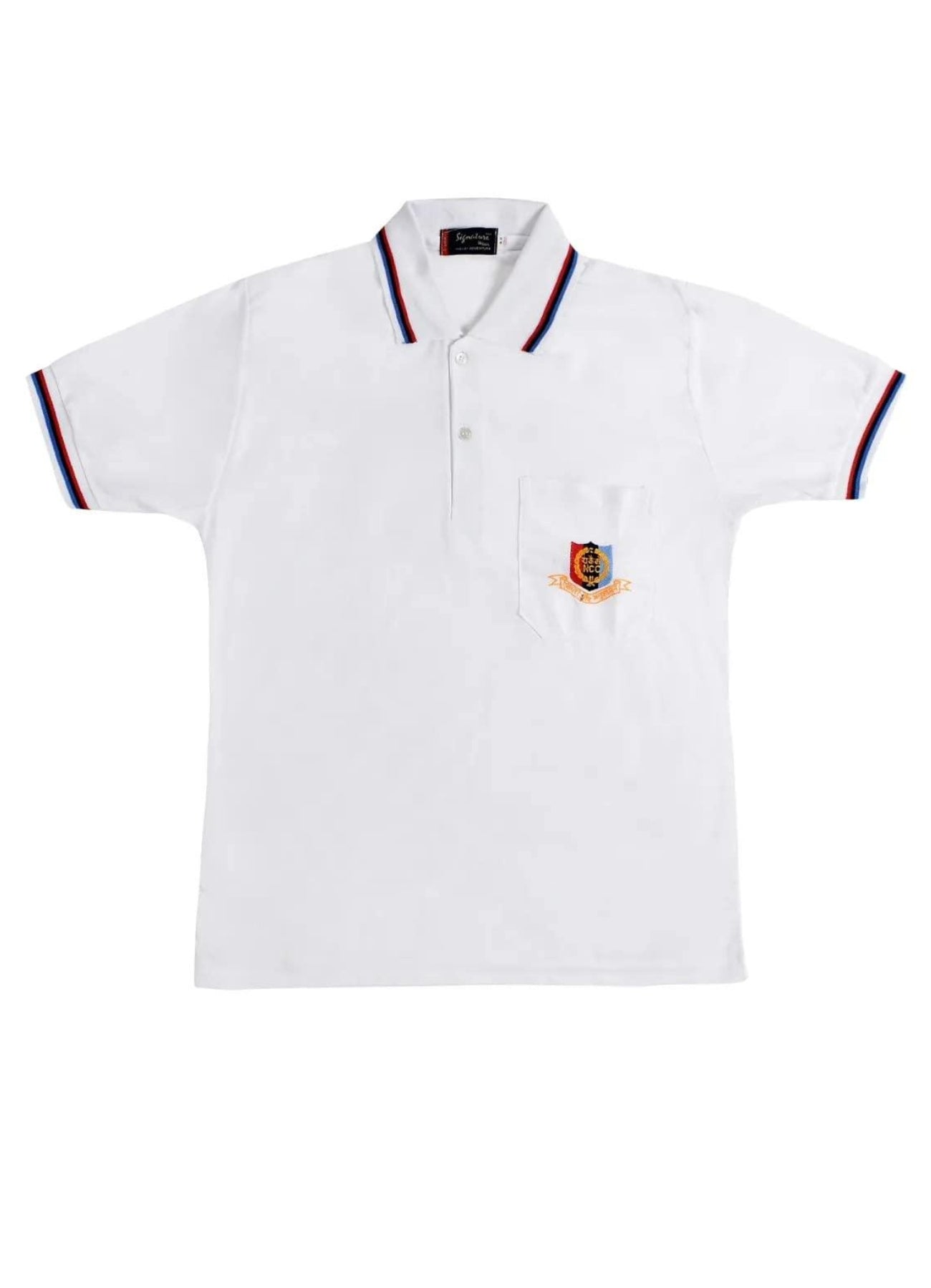 NCC Uniform T-Shirt- White for Boys & Girls
