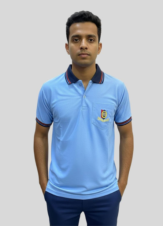 NCC Uniform T-Shirt Sky Blue for Boys