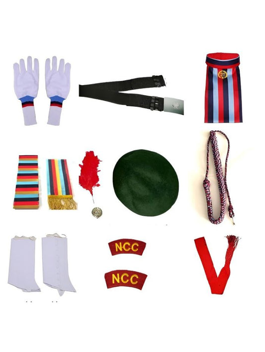 Premium NCC Ceremonial Drill Combo (10-in-1 Set)