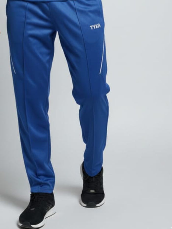 TYKA Prima Men’s Full Sleeve Cricket Shirt & Trouser Set – Lightweight Sportswear (Blue)