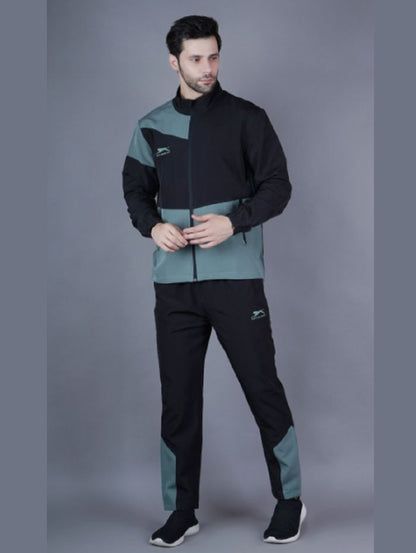 Shiv Naresh Black|108M_NS Spandex|Pista Men's Tracksuit