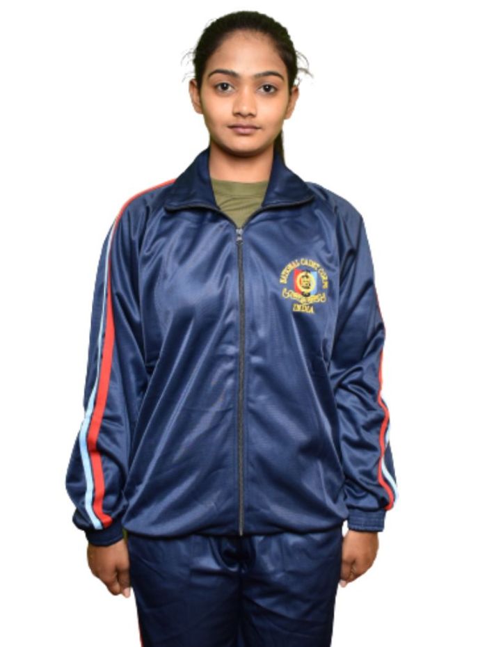 Girl's NCC Tracksuit with Lower Set for NCC Cadets