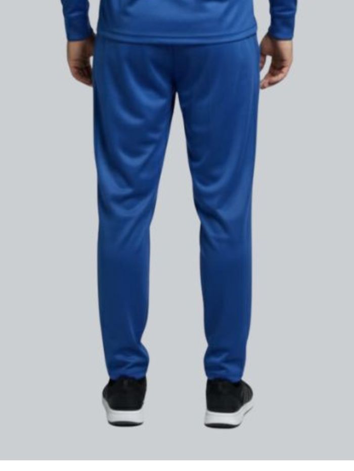 Tyka Men’s Blue Sports Track Pants | Slim Fit Running |Cricket |Training Joggers | Quick Dry Activewear