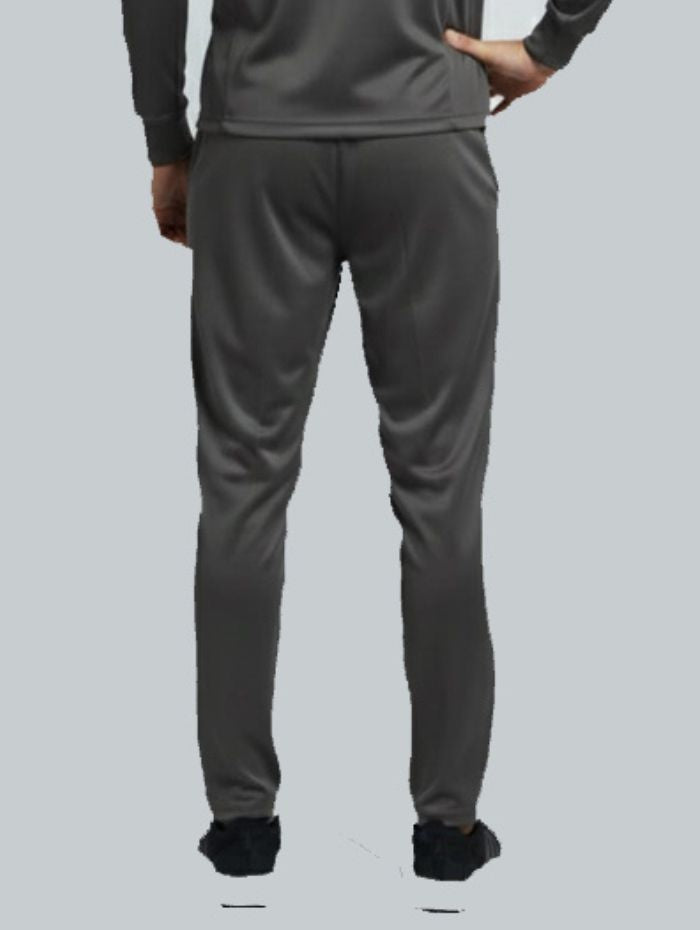 Tyka Men’s Grey Sports Track Pants | Slim Fit Running |Cricket |Training Joggers | Quick Dry Activewear