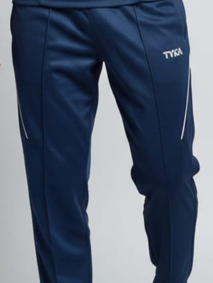 TYKA Prima Men’s Cricket Sports Set | Full Sleeve Performance Cricket Shirt & Trouser | Breathable Athletic Training & Match Wear (Navy)