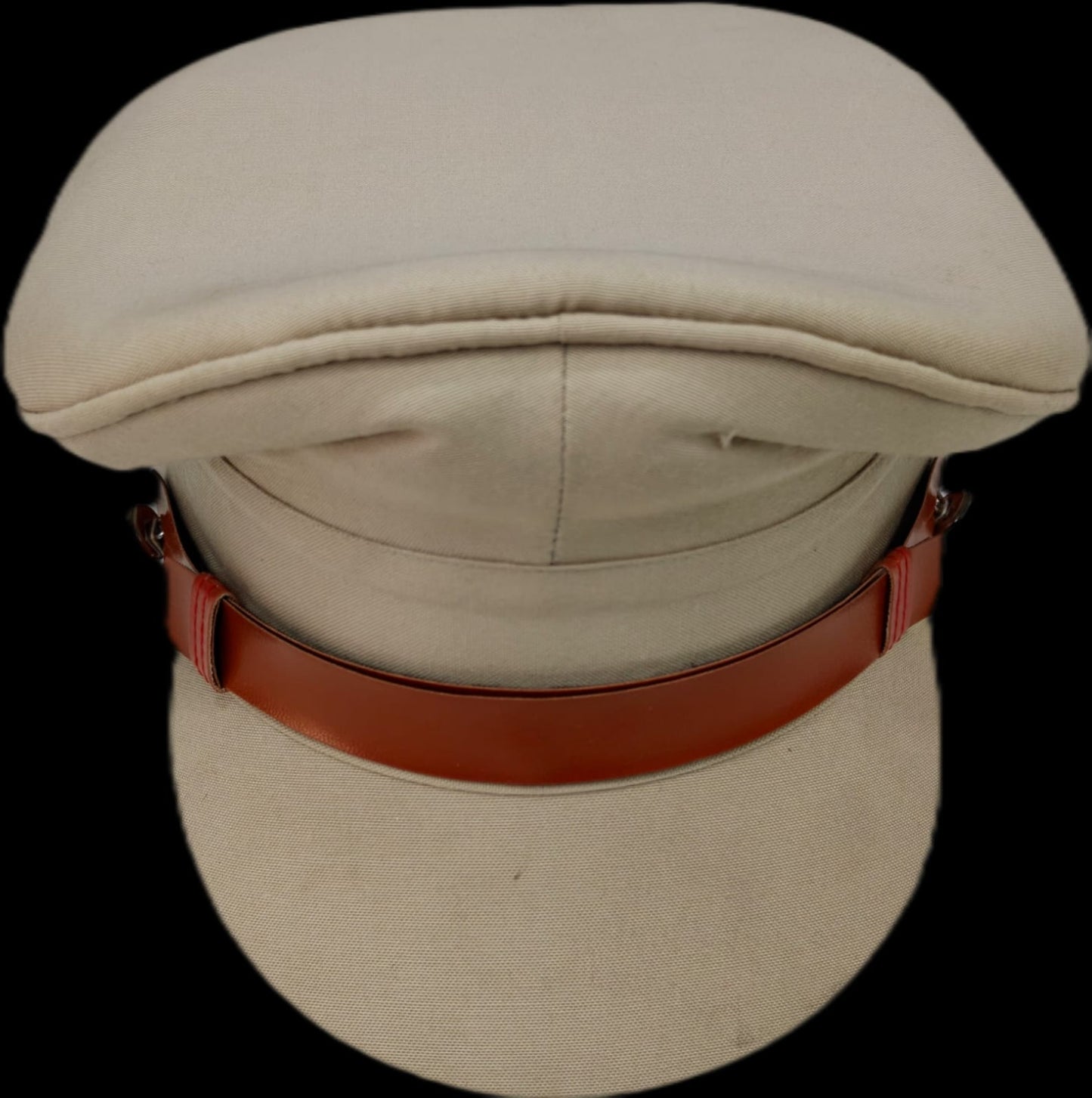 Premium Khaki Inspector Uniform Cap (Unisex) (Light Khaki)