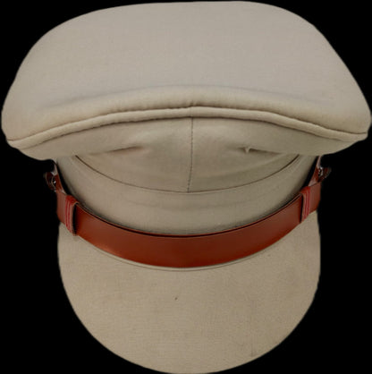 Premium Khaki Inspector Uniform Cap (Unisex) (Light Khaki)