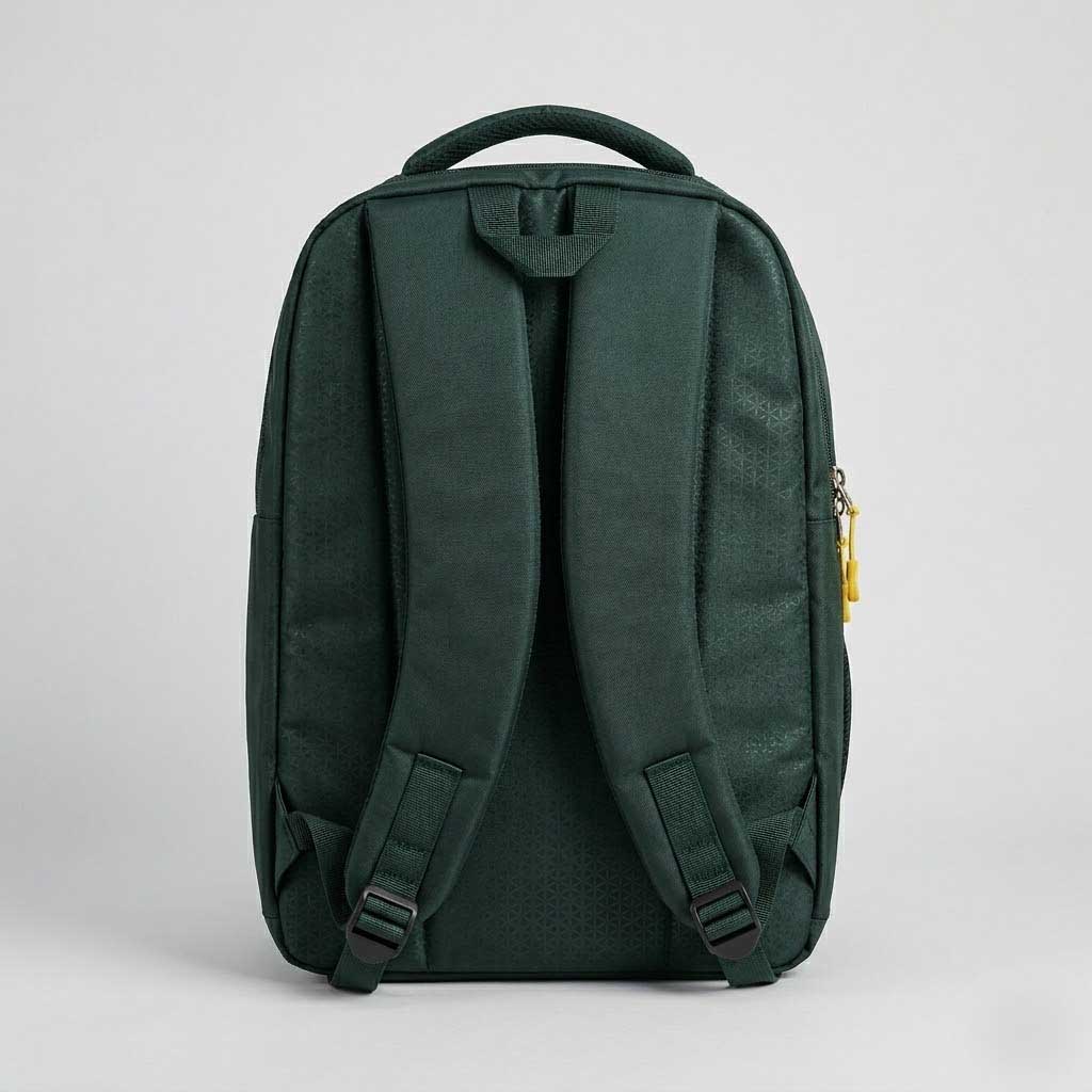Premium Pine Green School & College Backpack – Ergonomic, Multi-Compartment Student Bag