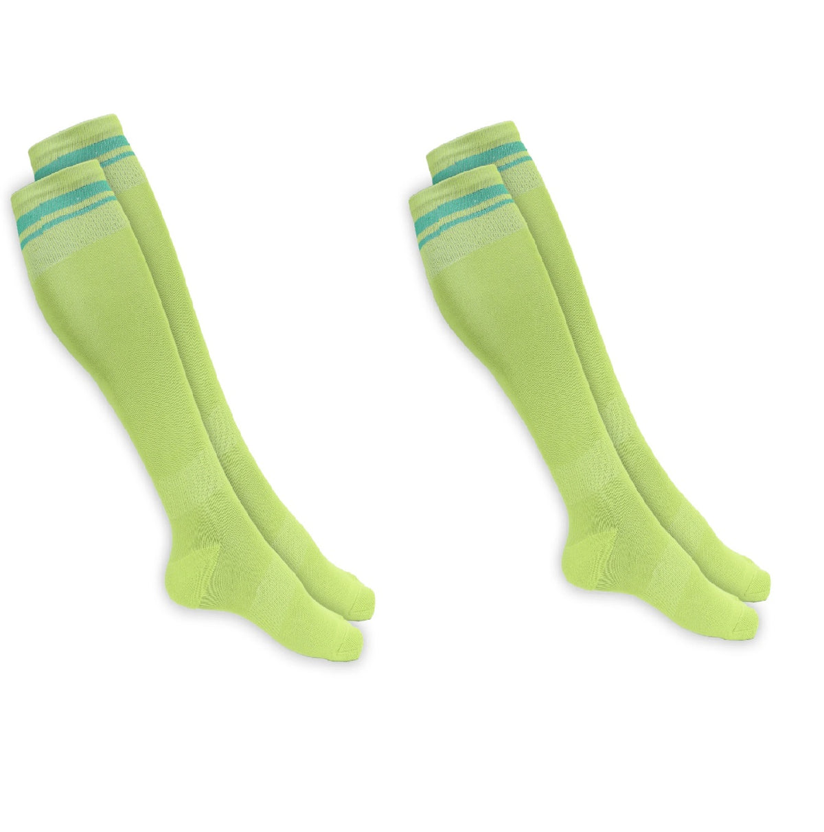 Football Stocking Lemon Yellow Pack Of 2 Free Size