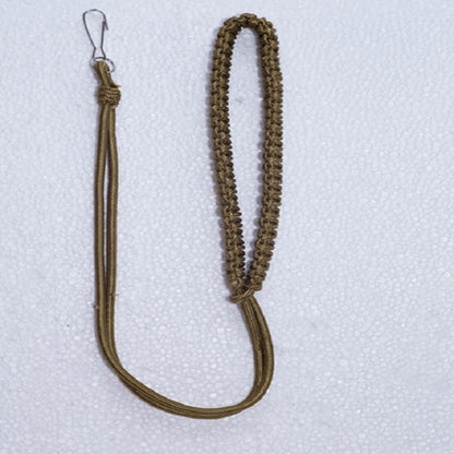 Trendzmy Double Khaki Lanyard/ Whistle Cord